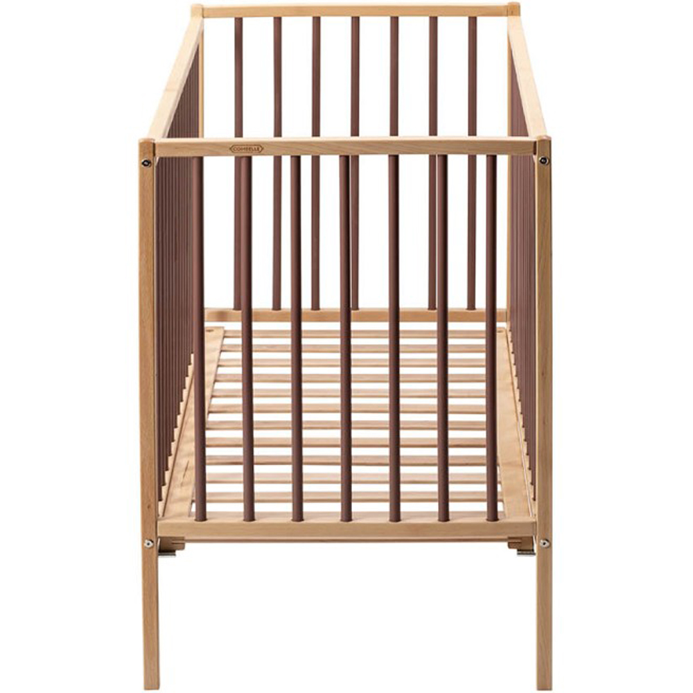 Lit à barreaux en bois Rémi hybride vieux rose (60 x 120 cm) (Combelle) - Image 5