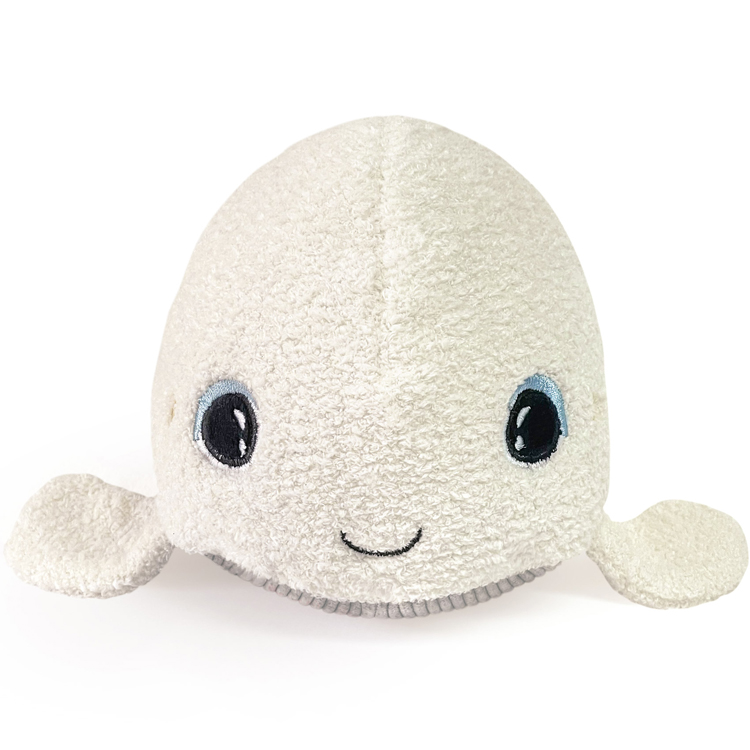 Veilleuse peluche bruits blancs et roses Beluga (Pabobo) - Image 2