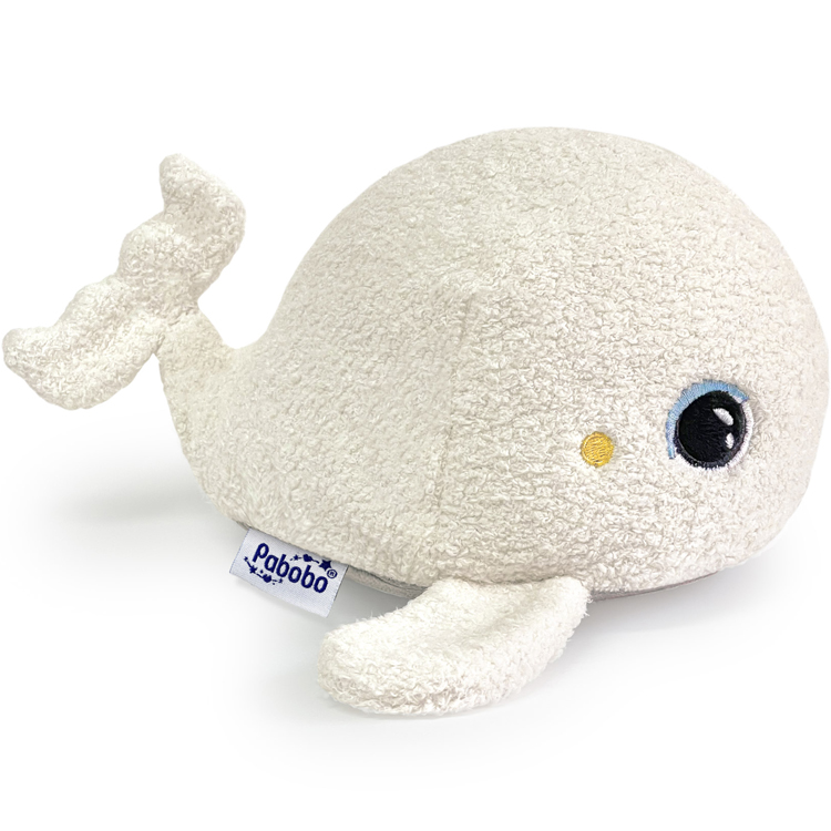 Veilleuse peluche bruits blancs et roses Beluga (Pabobo) - Image 4