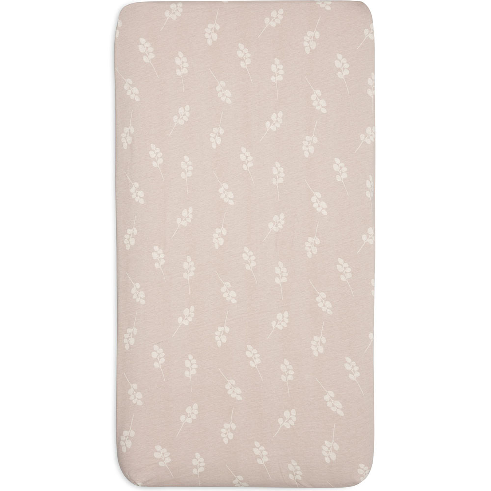 Drap housse en jersey Twig Wild Rose (60 x 120 cm) (Jollein) - Image 2