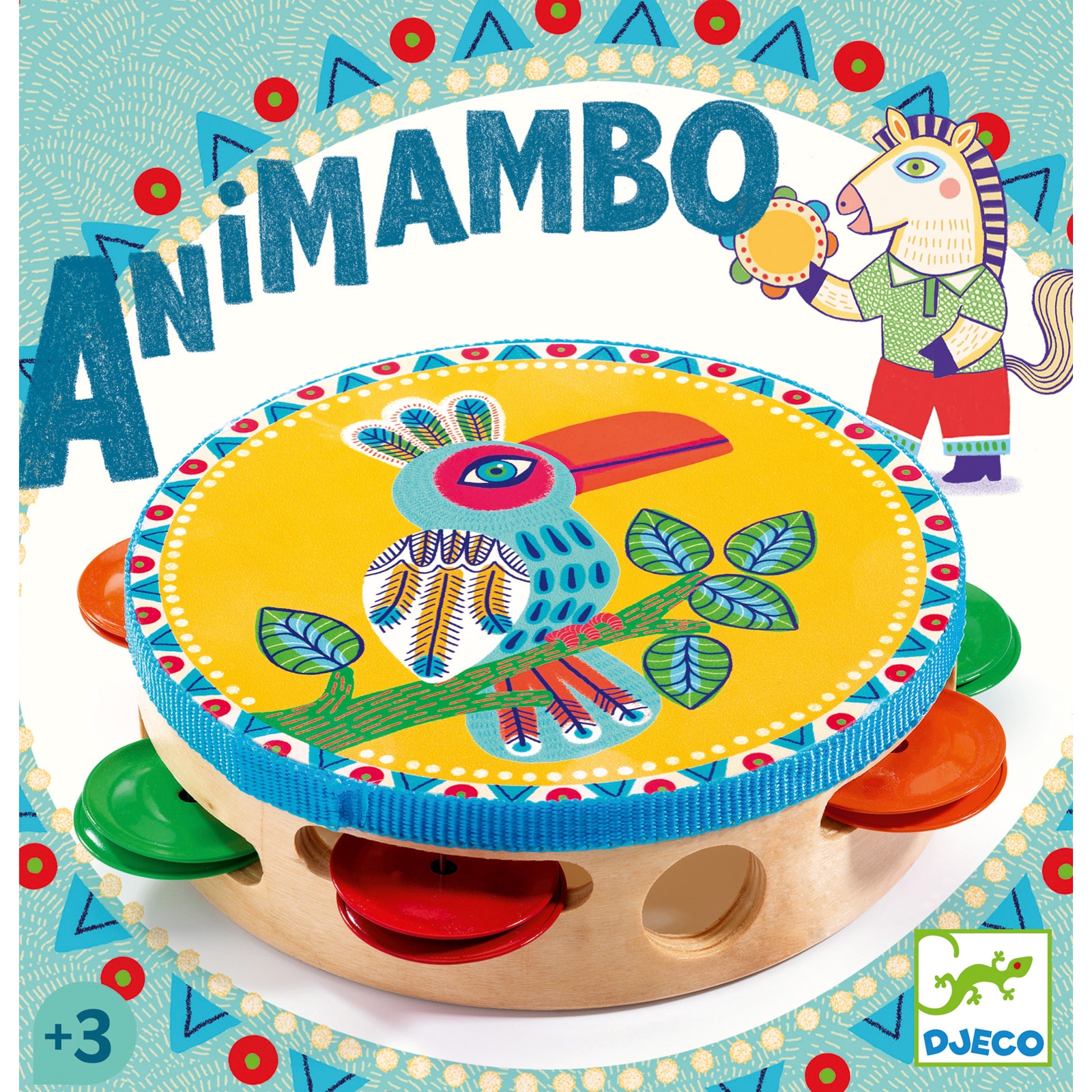 Tambourin avec cymbales (Djeco) - Image 2