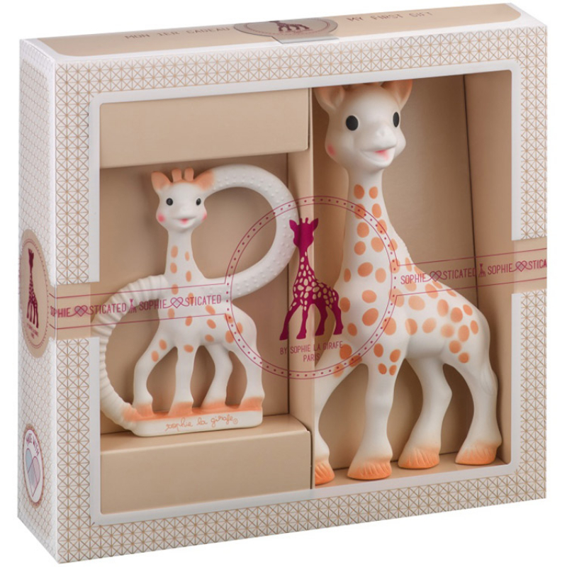 Coffret cadeau Sophiesticated hochet + jouet de dentition (Sophie la girafe) - Image 6