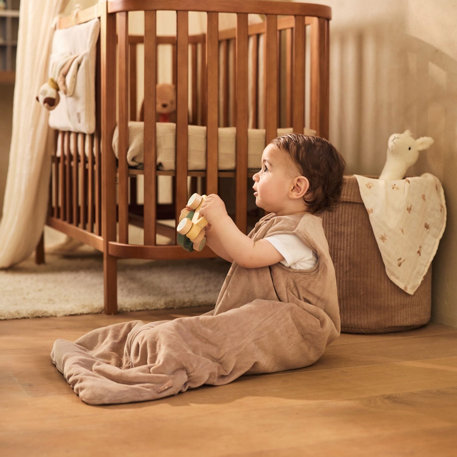 Gigoteuse chaude TOG 2 Velvet Milky Coffee (3-6 mois) (Jollein) - Image 2