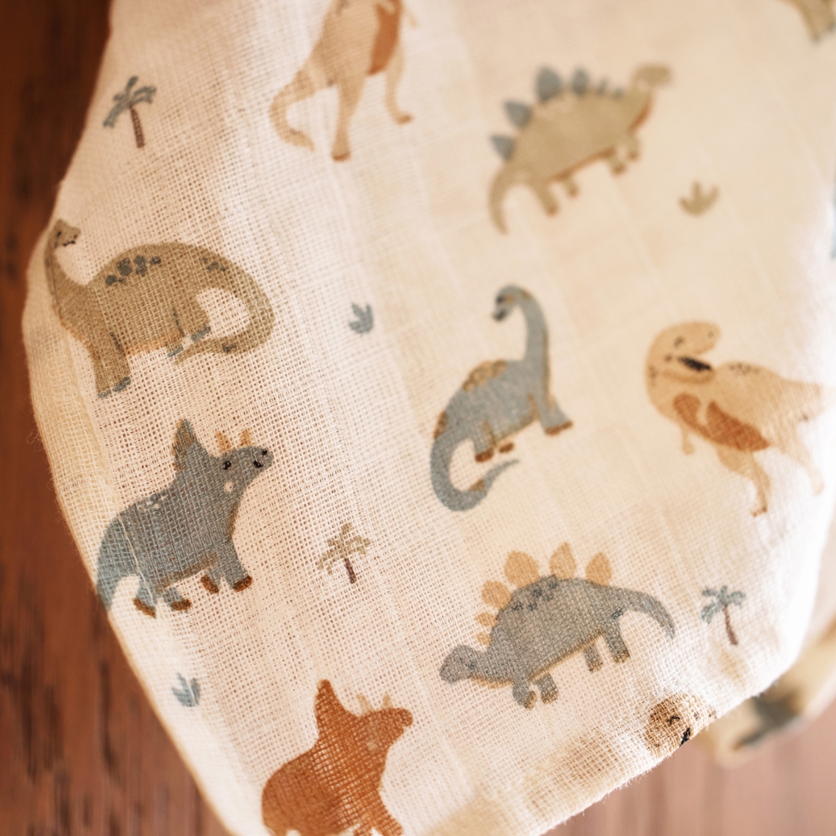 Lot de 2 maxi-langes en coton Roarsome (115 x 115 cm) (Jollein) - Image 3