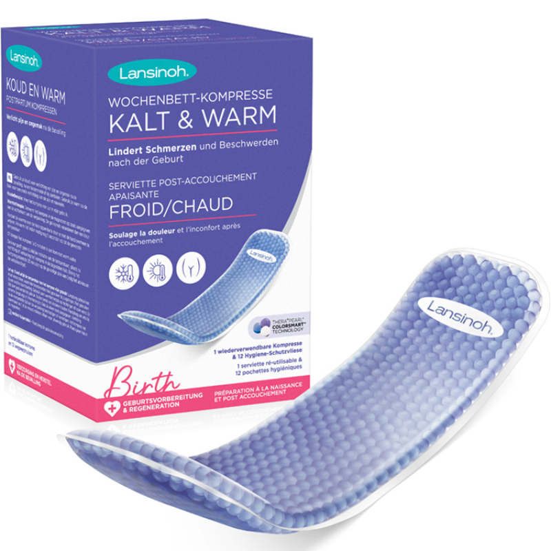 Serviette post-accouchement apaisante froid-chaud (Lansinoh) - Image 5