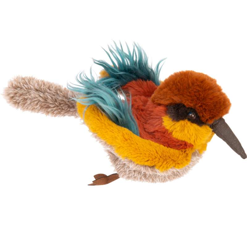 Peluche Oiseau guêpier Tout autour du monde (22 cm) (Moulin Roty) - Image 1