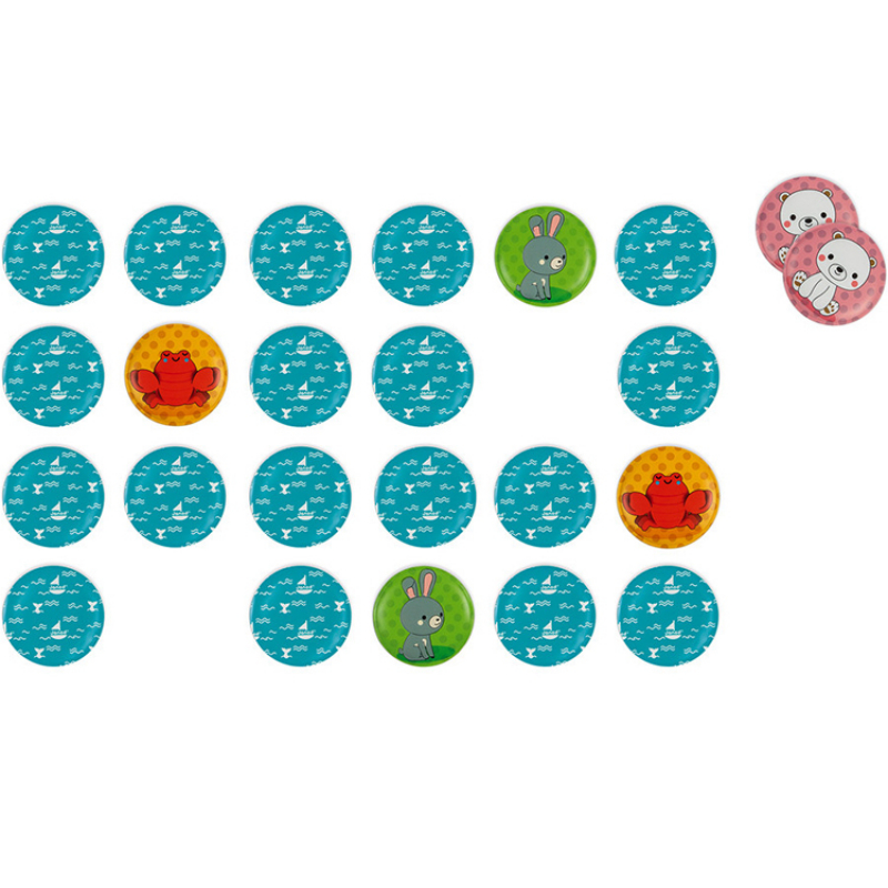 Jeu de bain Memo (24 pièces) (Janod) - Image 5
