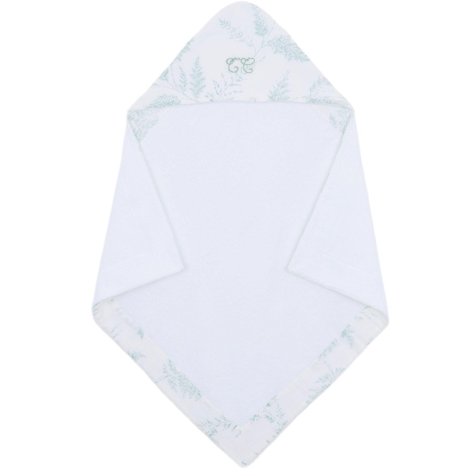 Cape de bain Feuillage Vert