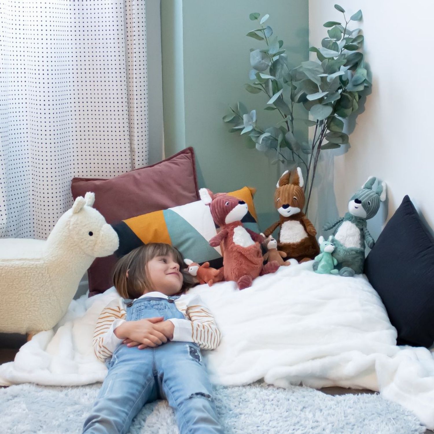 Peluche Les Ptipotos Kangourou cassonade (33 cm) (Les Déglingos) - Image 3
