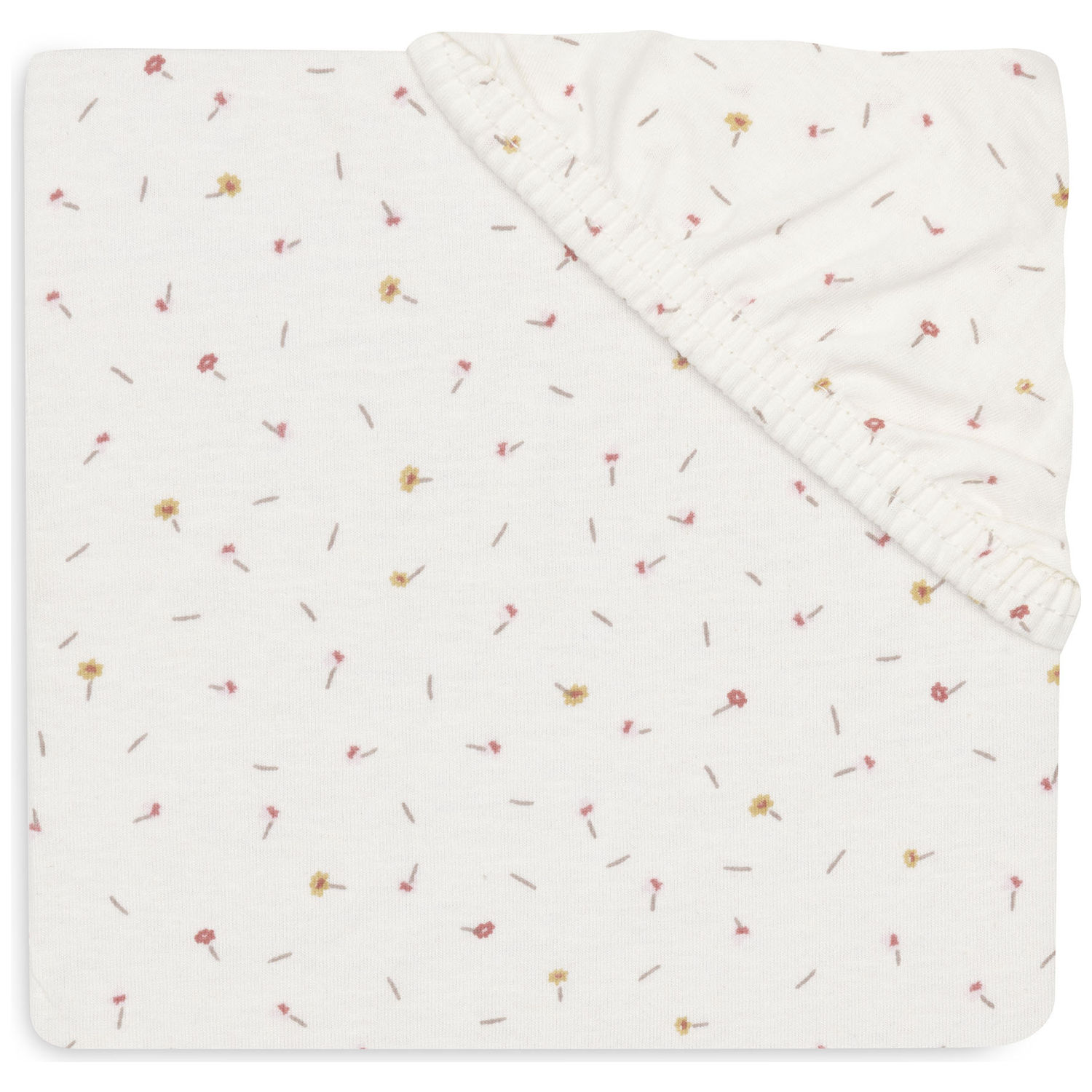Jollein - Drap housse en jersey Pretty Picnic (60 x 120 cm)