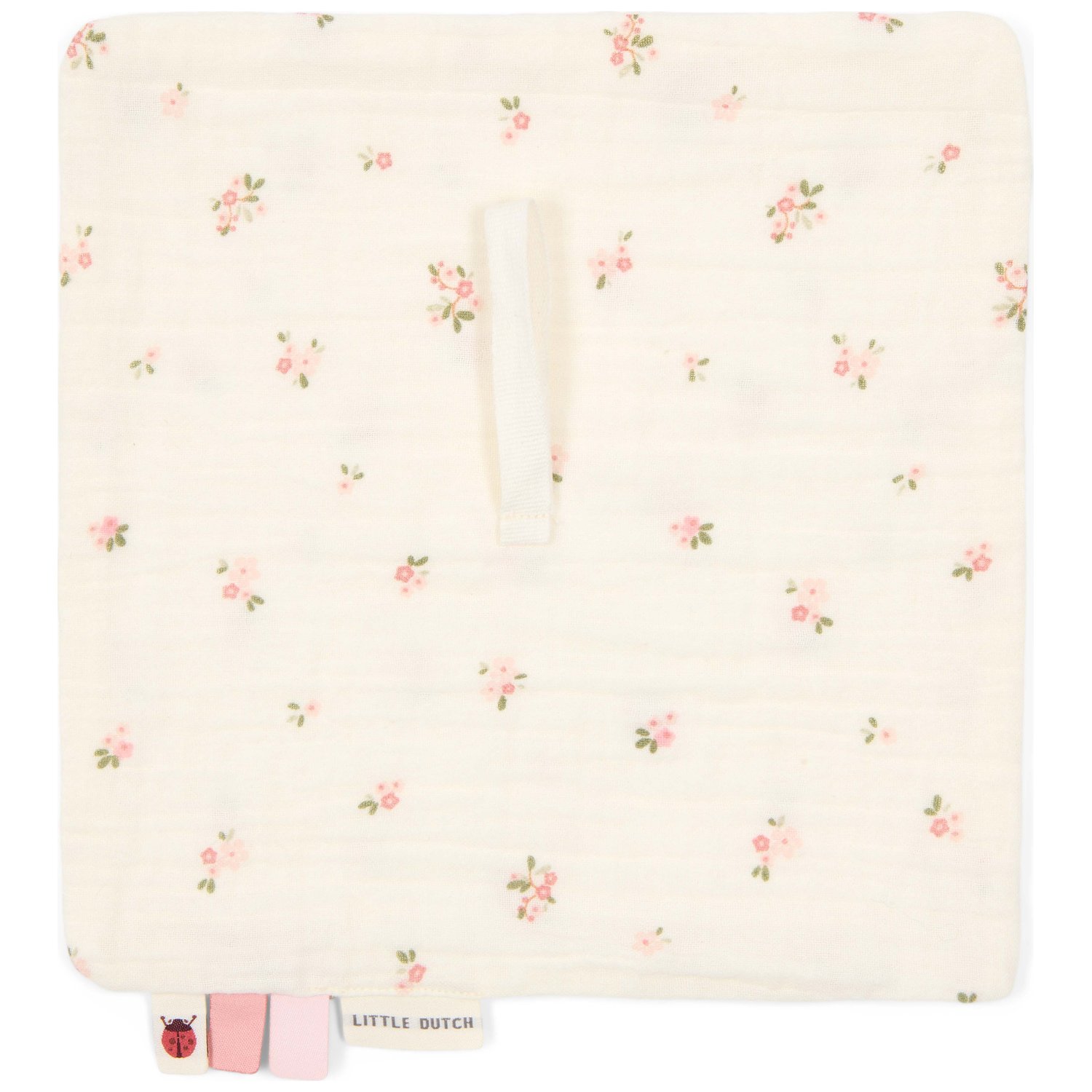 Doudou attache-tétine en gaze de coton Fairy Blossom (Little Dutch) - Image 1