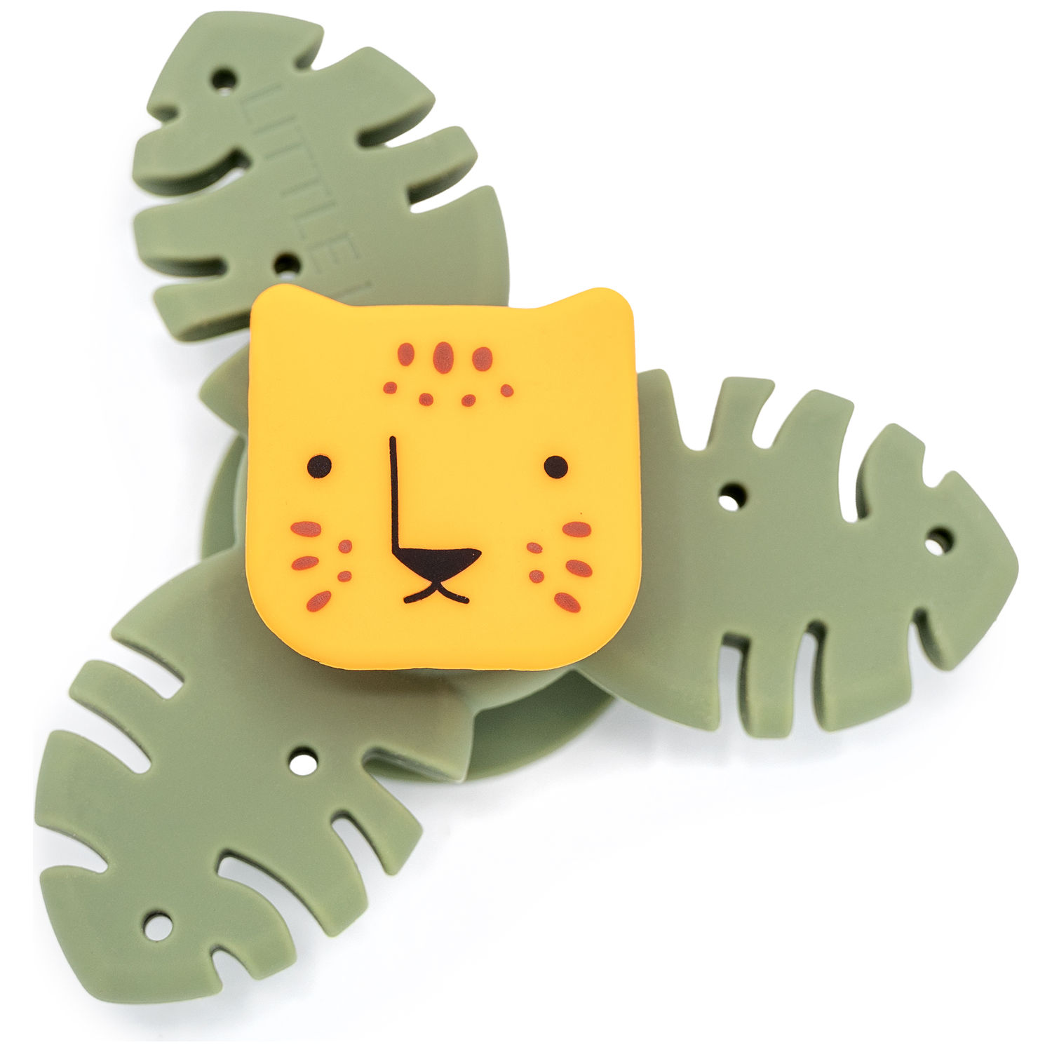 Little L - Spinner Tigre vert et orange