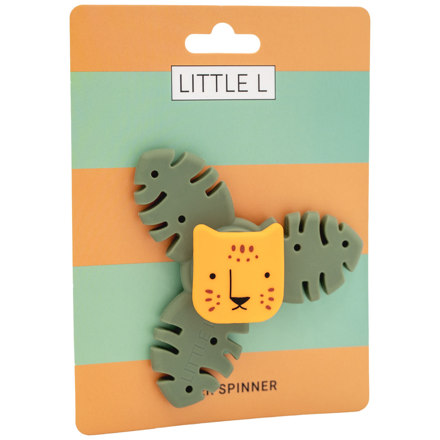 Spinner Tigre vert et orange (Little L) - Image 6