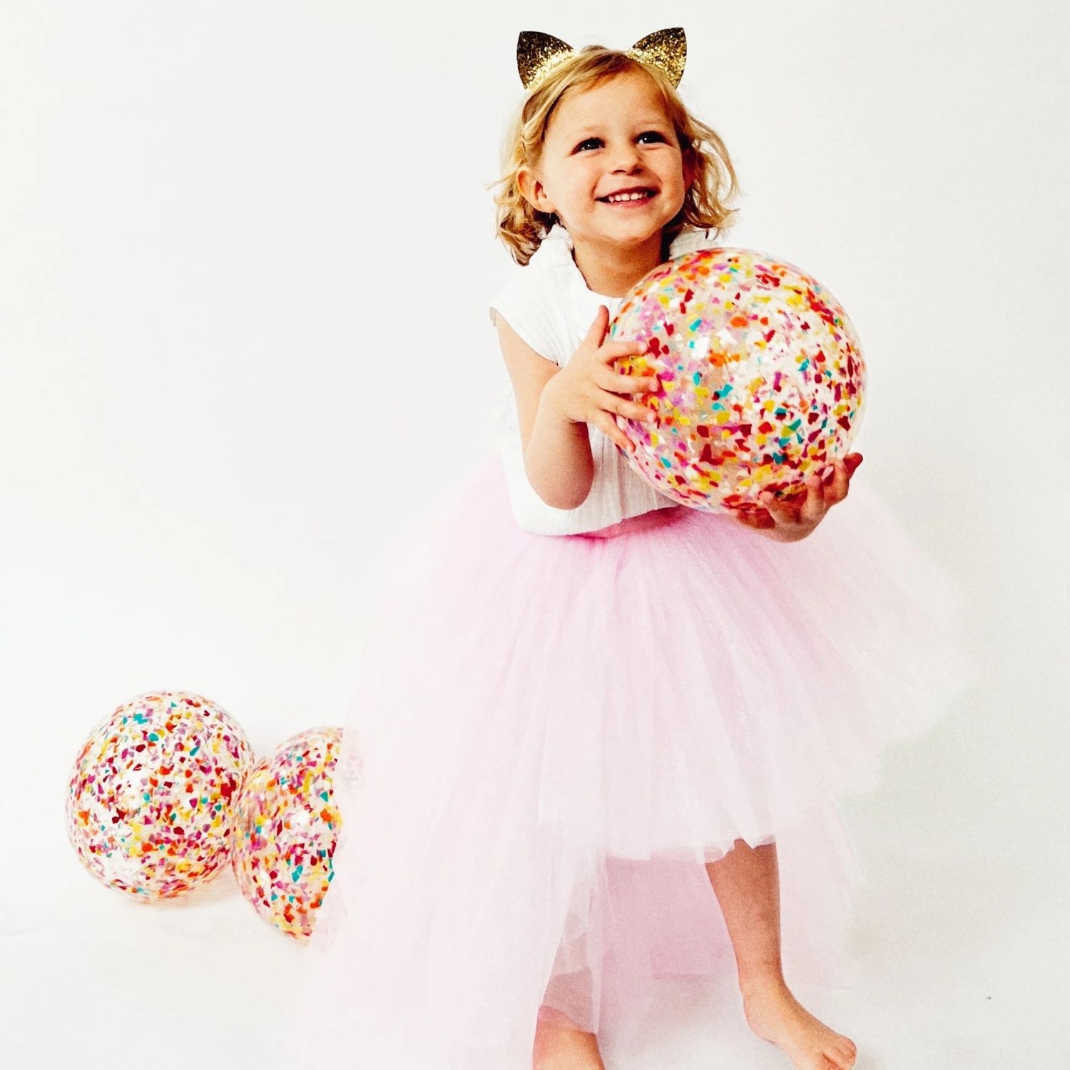 Ballon confettis Multicolore (22 cm) (Ratatam) - Image 1