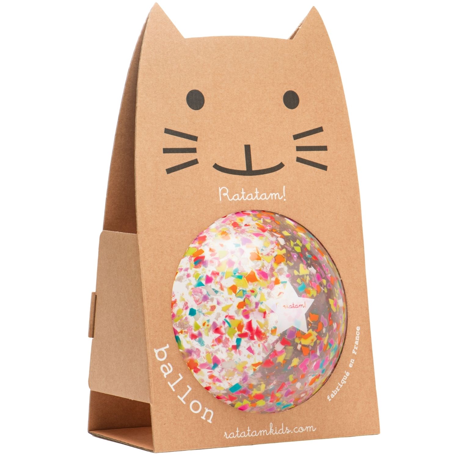Ballon confettis Multicolore (22 cm) (Ratatam) - Image 6
