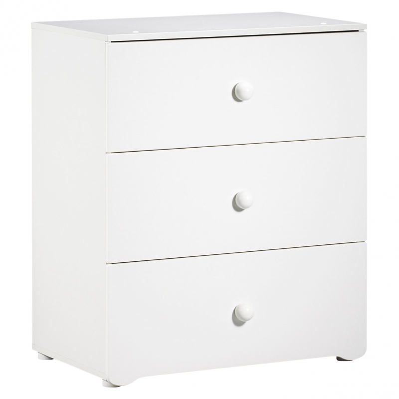 Commode à langer New Basic Boutons boule blancs (Baby Price) - Image 3