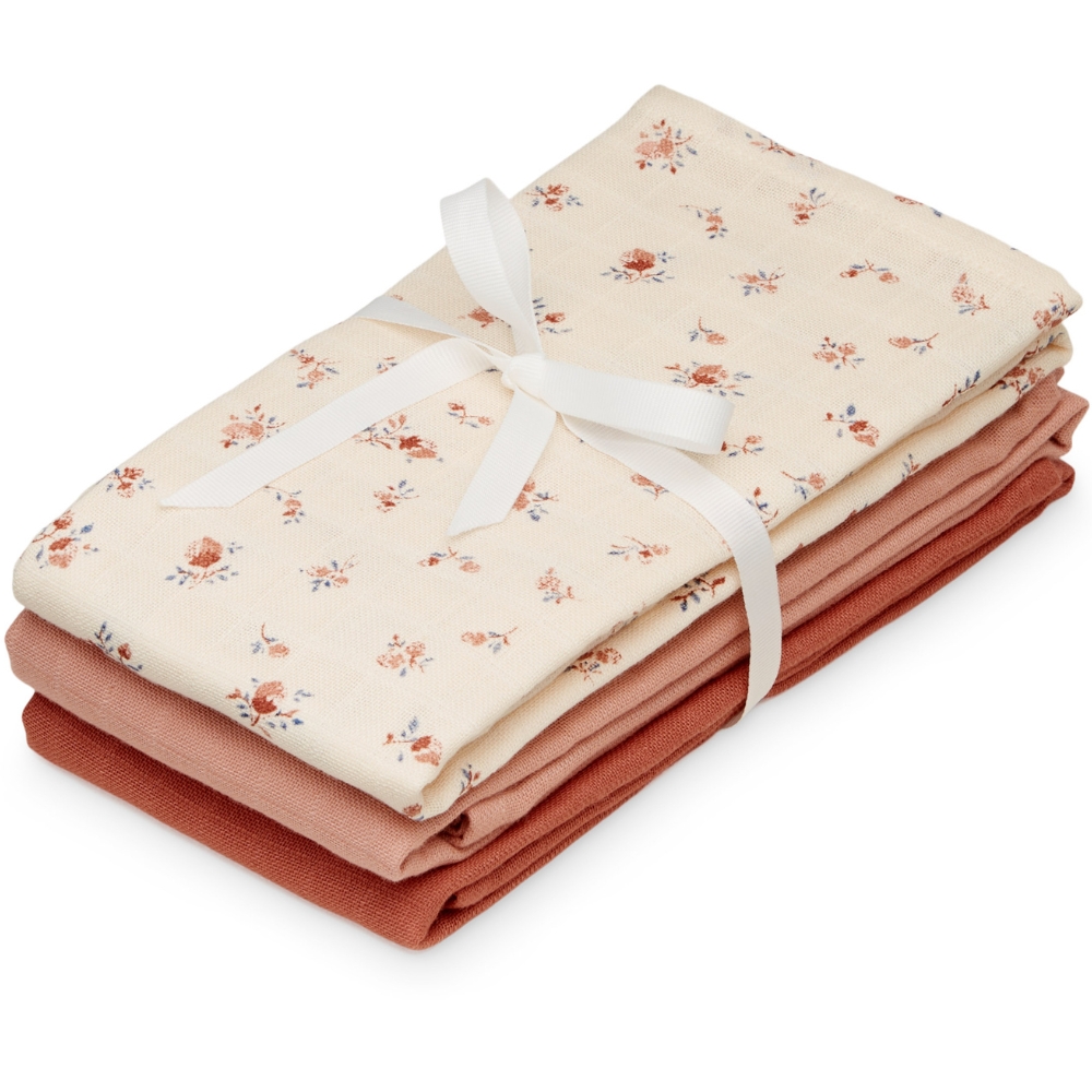 Cam Cam Copenhagen - Lot de 3 langes en mousseline Berries