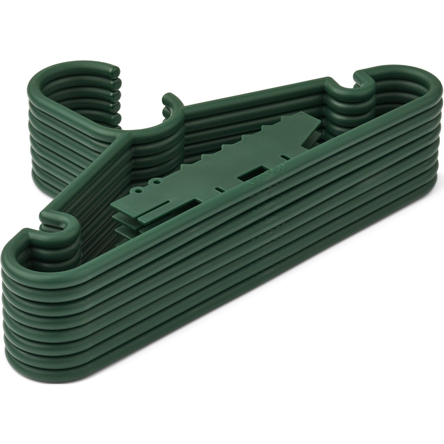 Liewood - Lot de 8 cintres Falton garden green
