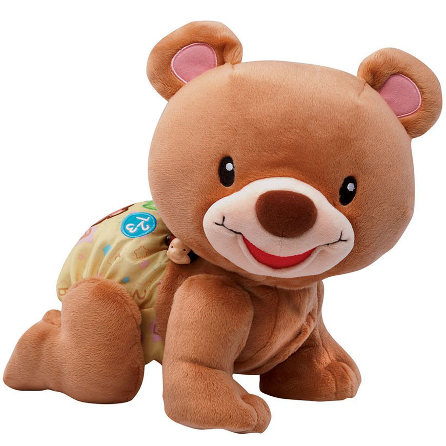 Peluche d'activités musicale Ourson, 1, 2, 3, suis-moi (VTech) - Image 1