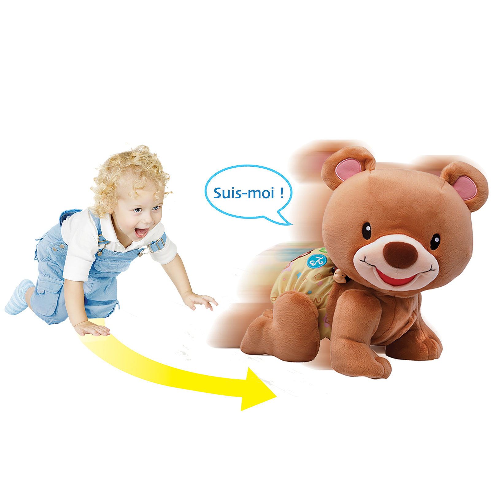 Peluche d'activités musicale Ourson, 1, 2, 3, suis-moi (VTech) - Image 4