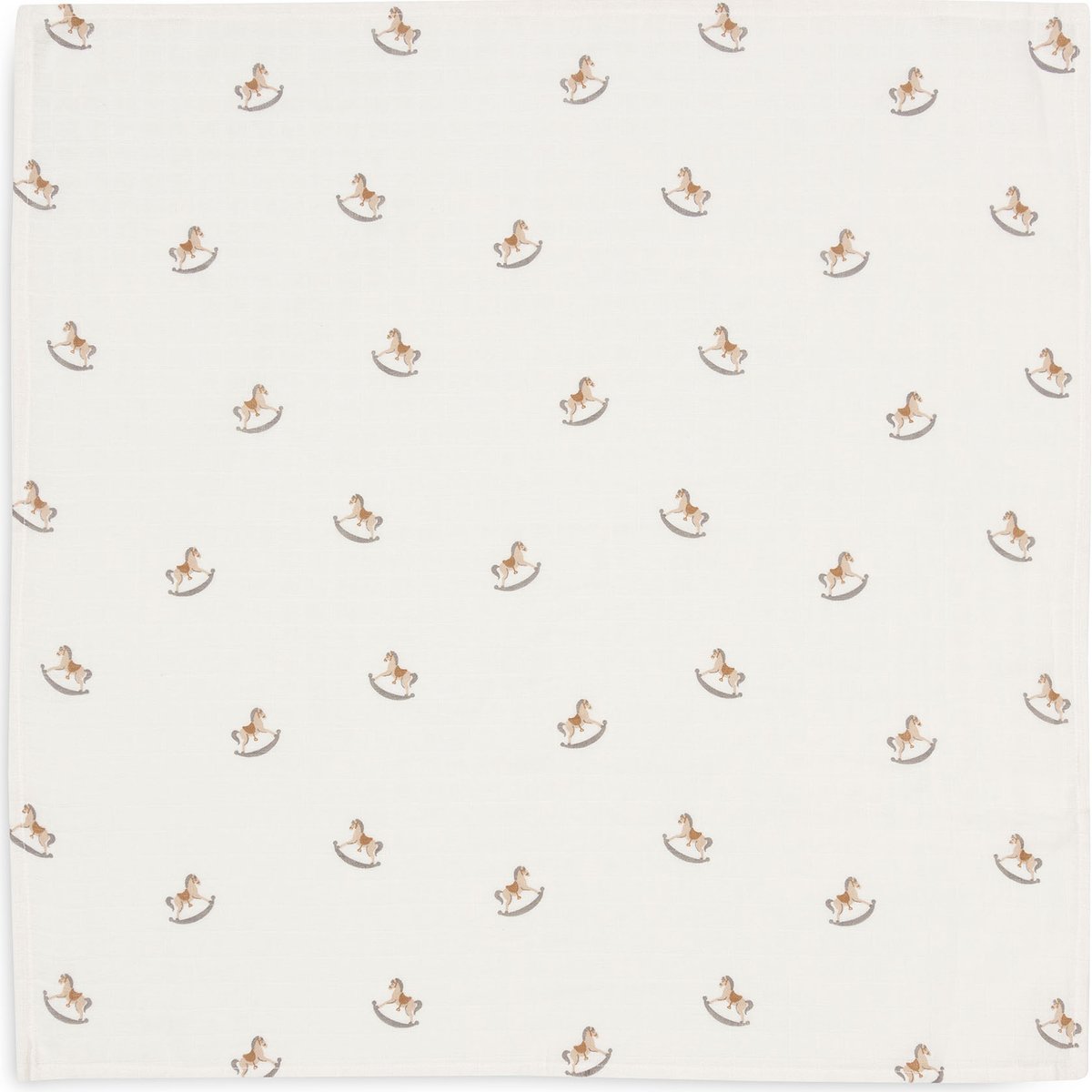 Lot de 3 langes en coton Nostalgic Ride (70 x 70 cm) (Jollein) - Image 5
