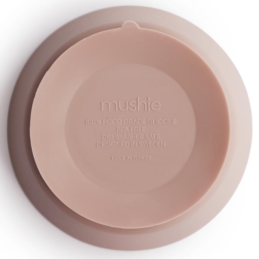 Bol à ventouse en silicone Blush (Mushie) - Image 6