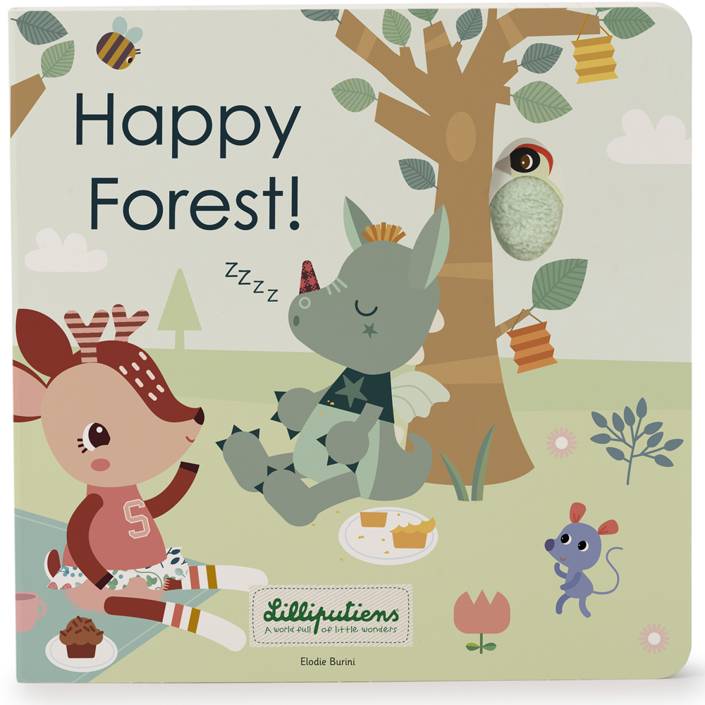 Lilliputiens - Livre tactile et sonore Happy Forest