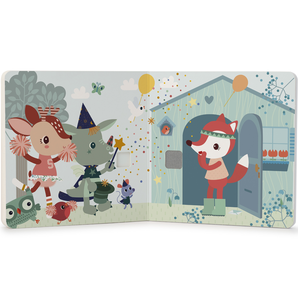 Livre tactile et sonore Happy Forest (Lilliputiens) - Image 5