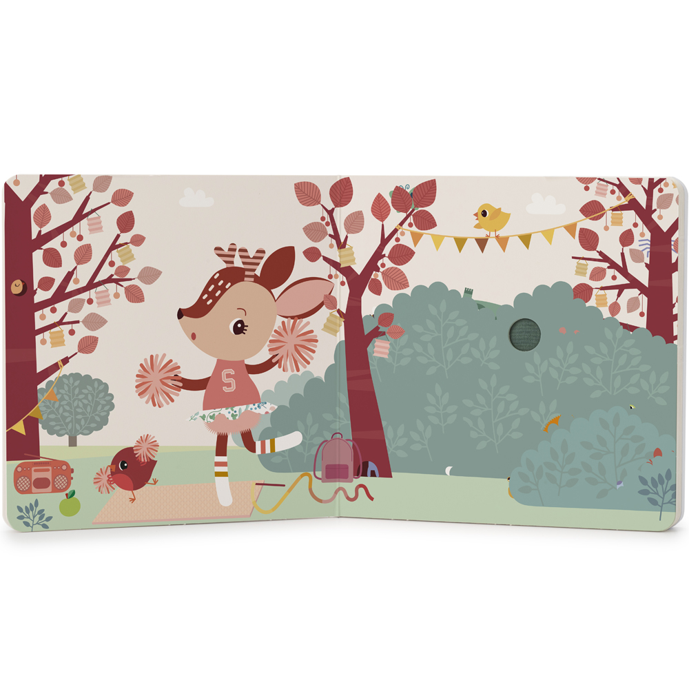 Livre tactile et sonore Happy Forest (Lilliputiens) - Image 6
