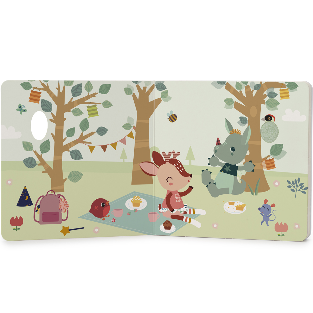 Livre tactile et sonore Happy Forest (Lilliputiens) - Image 7