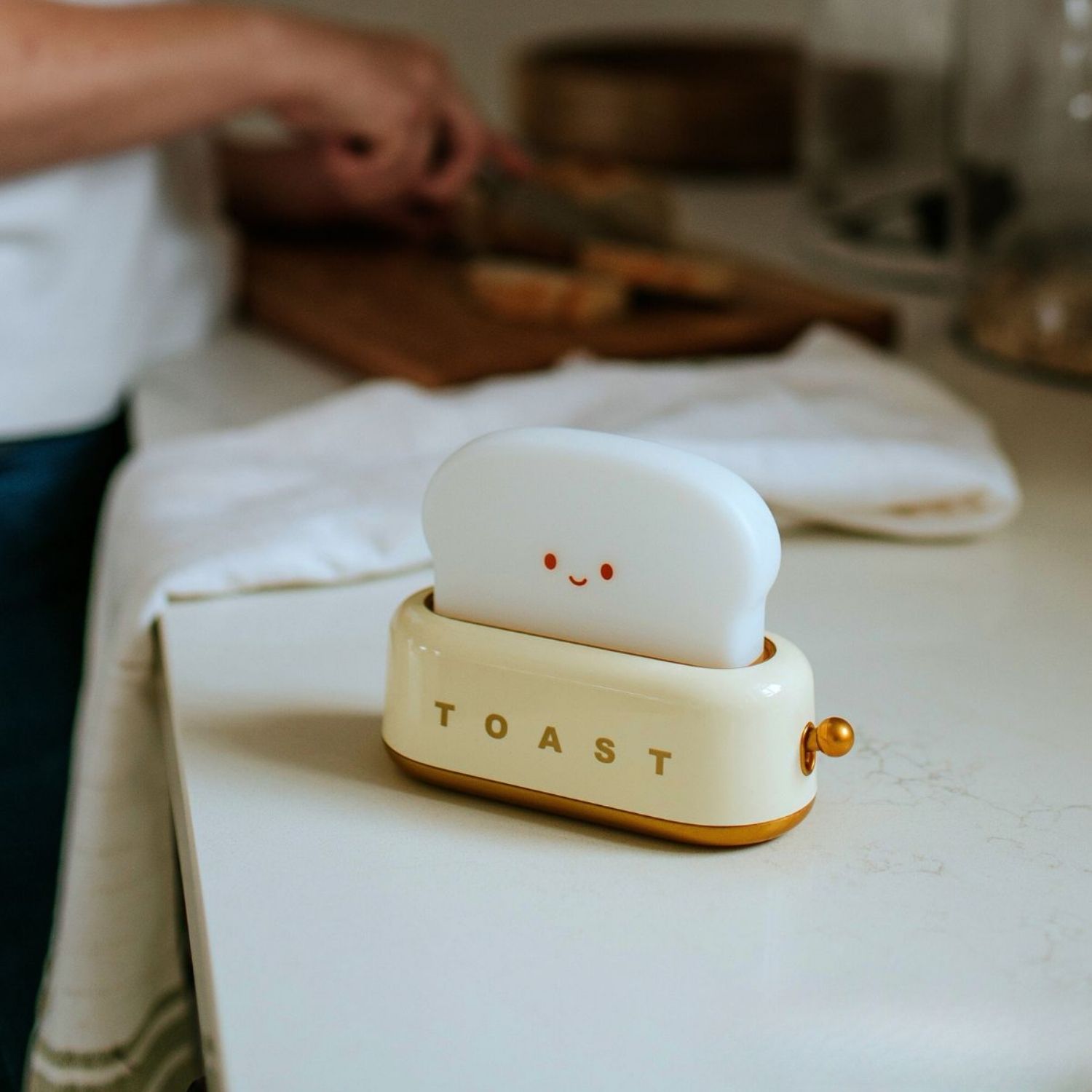 Veilleuse rechargeable Toaster Jaune (Mary's) - Image 3