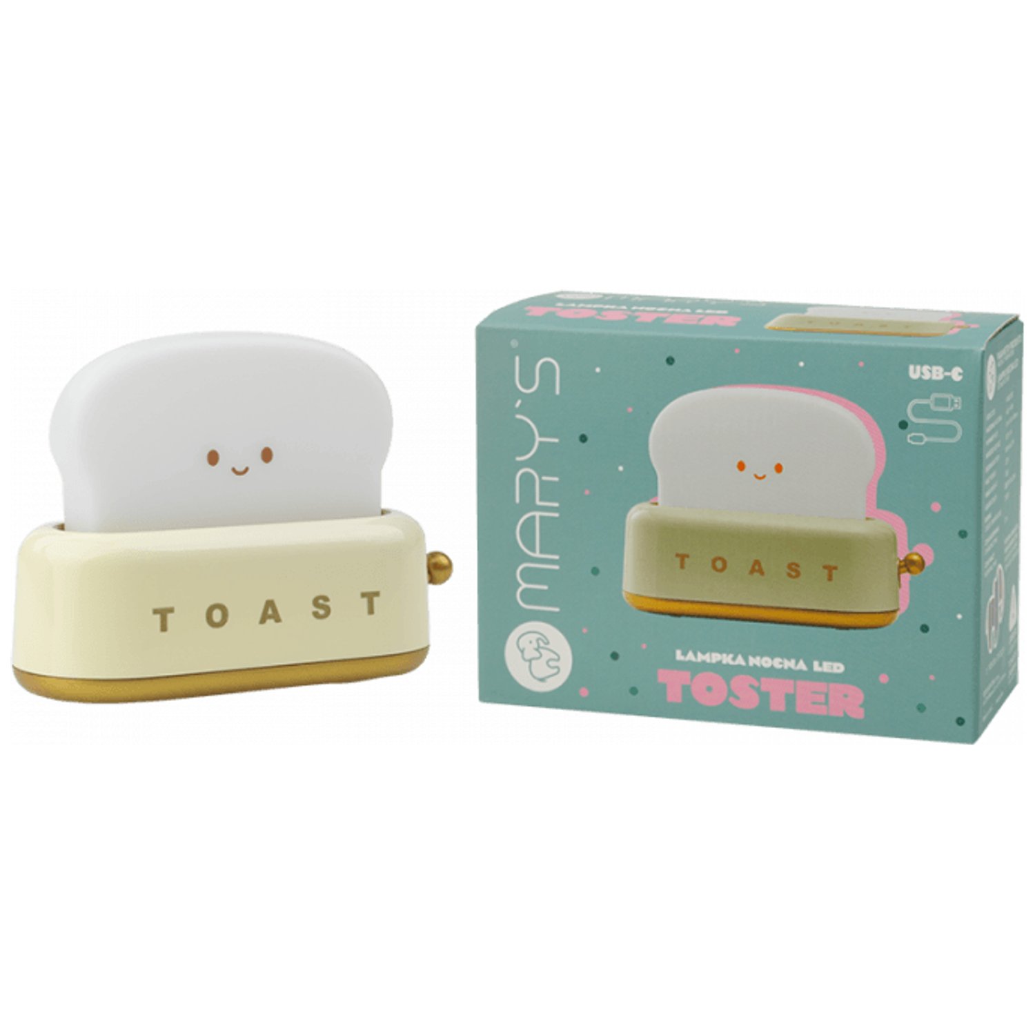 Veilleuse rechargeable Toaster Jaune (Mary's) - Image 6