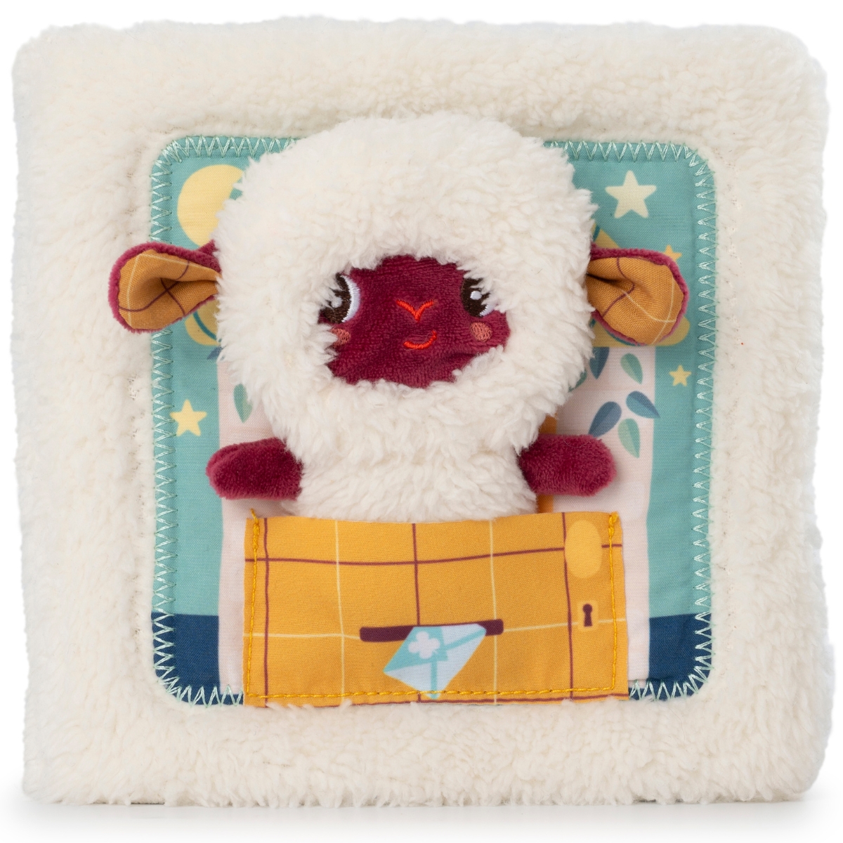 Livre d'activités en tissu Bonne nuit Yvan (Lilliputiens) - Image 1