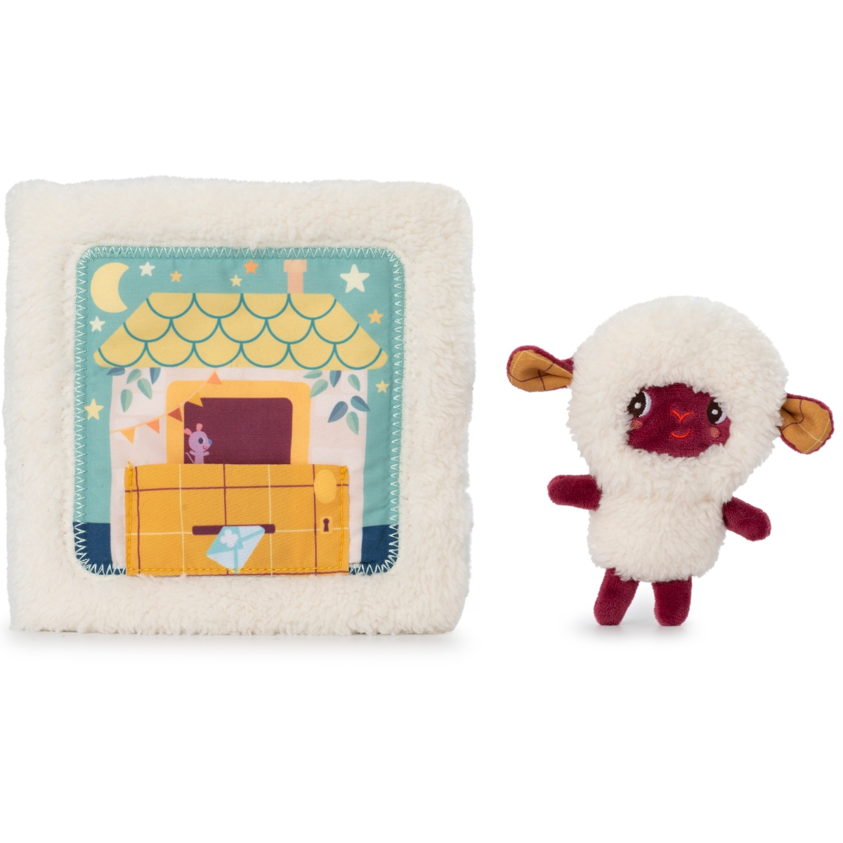 Livre d'activités en tissu Bonne nuit Yvan (Lilliputiens) - Image 4