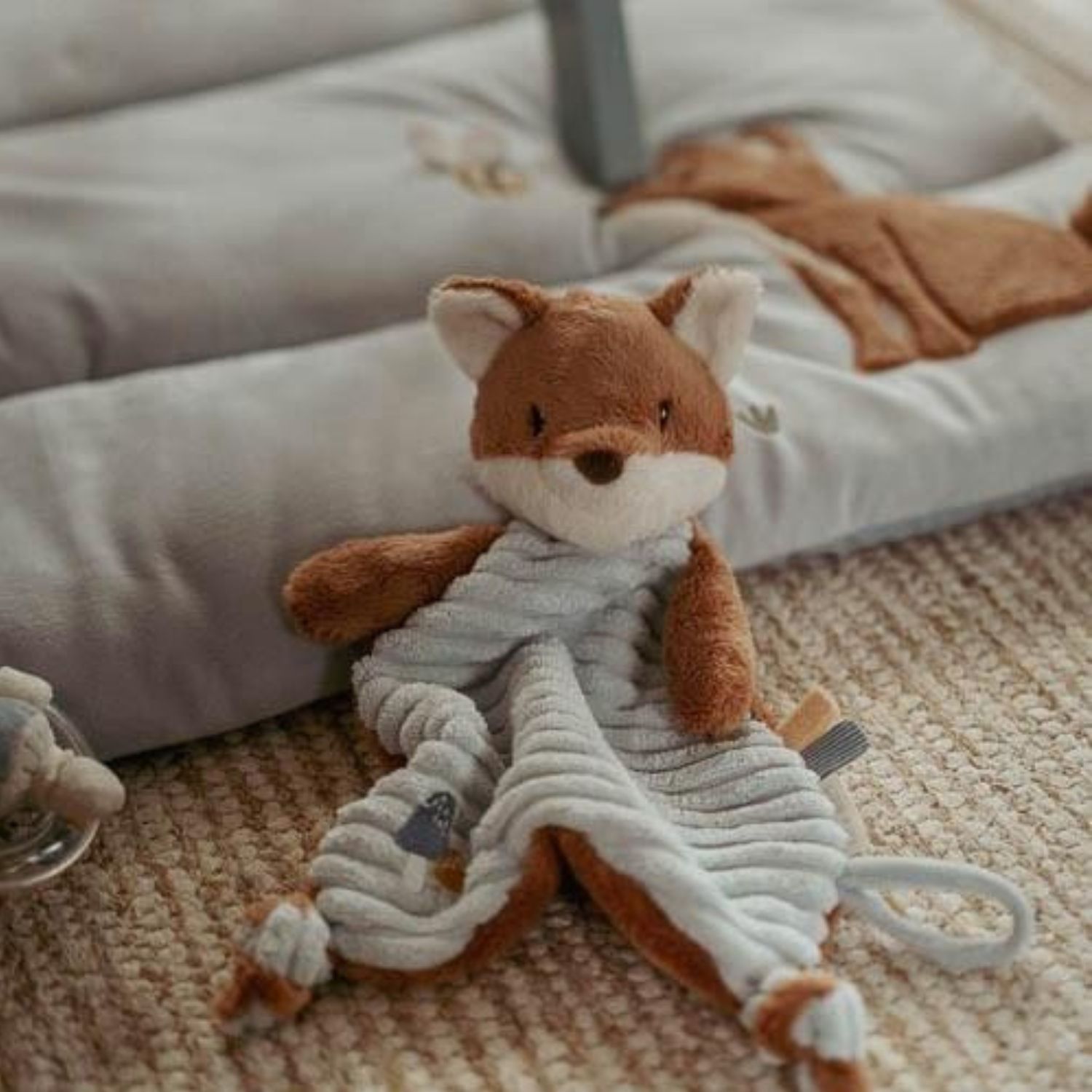 Doudou attache sucette renard Forest Friends (Little Dutch) - Image 1