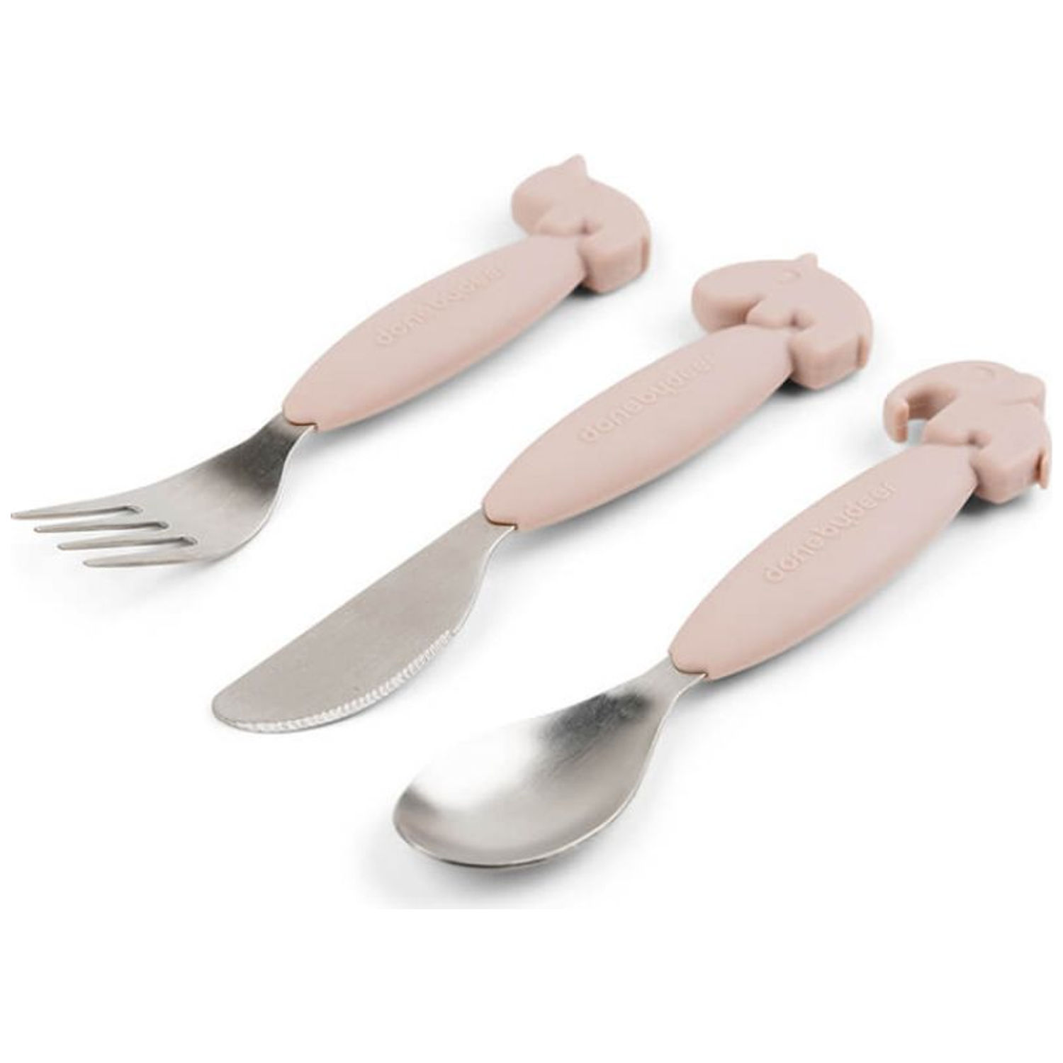 Set de 3 couverts Easy-grip Deer friends Rose (Done by deer) - Image 4