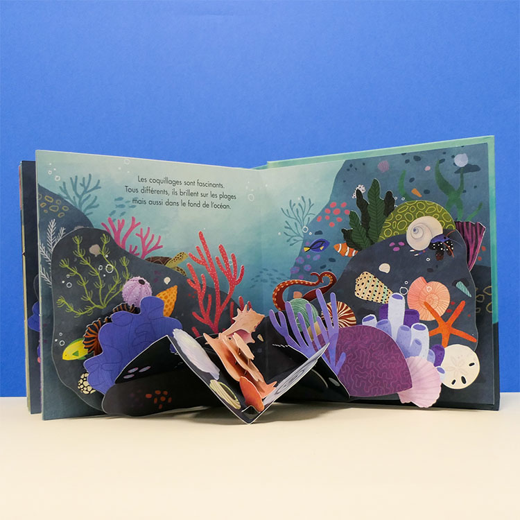 Livre pop-up Trésors de l'Océan (Editions Kimane) - Image 2