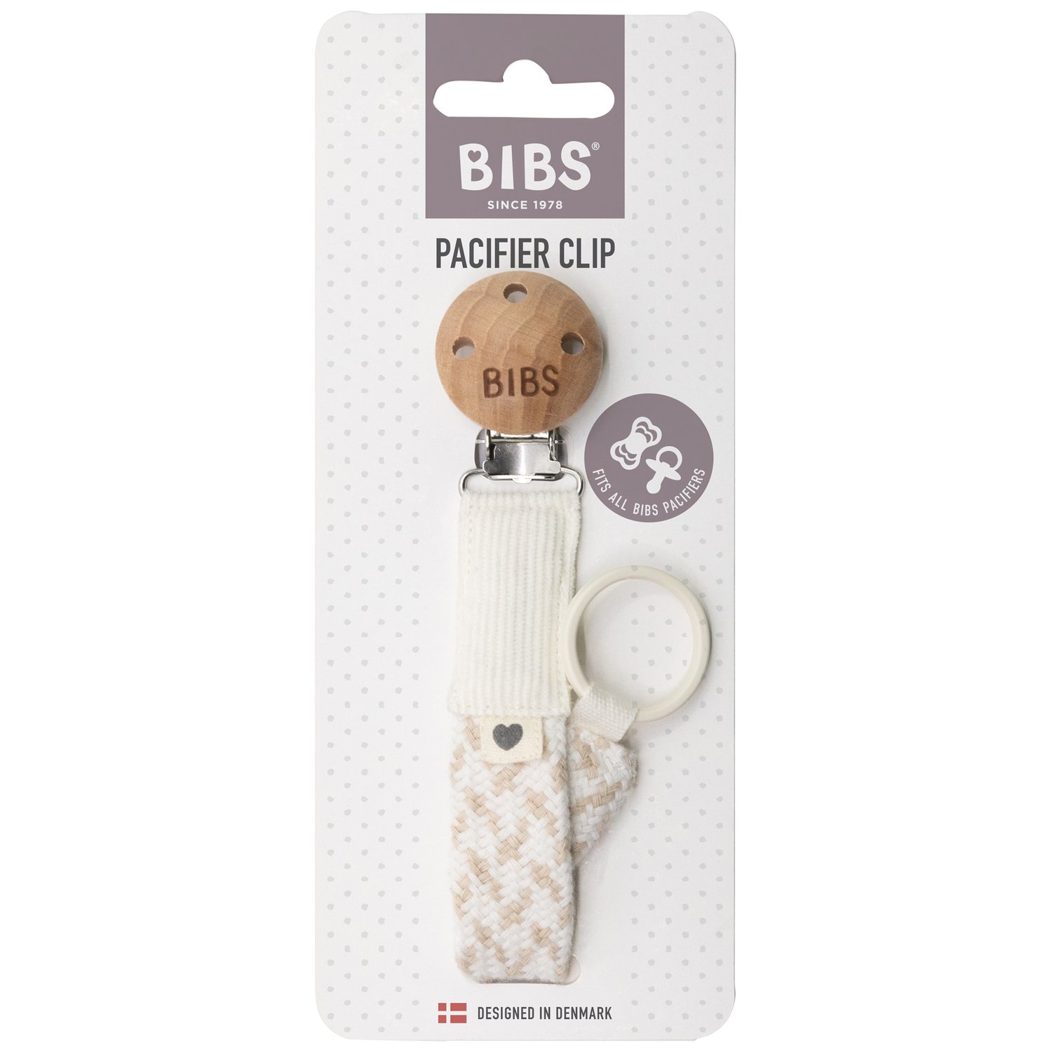 Attache tétine Ivory-Vanilla (Bibs) - Image 3