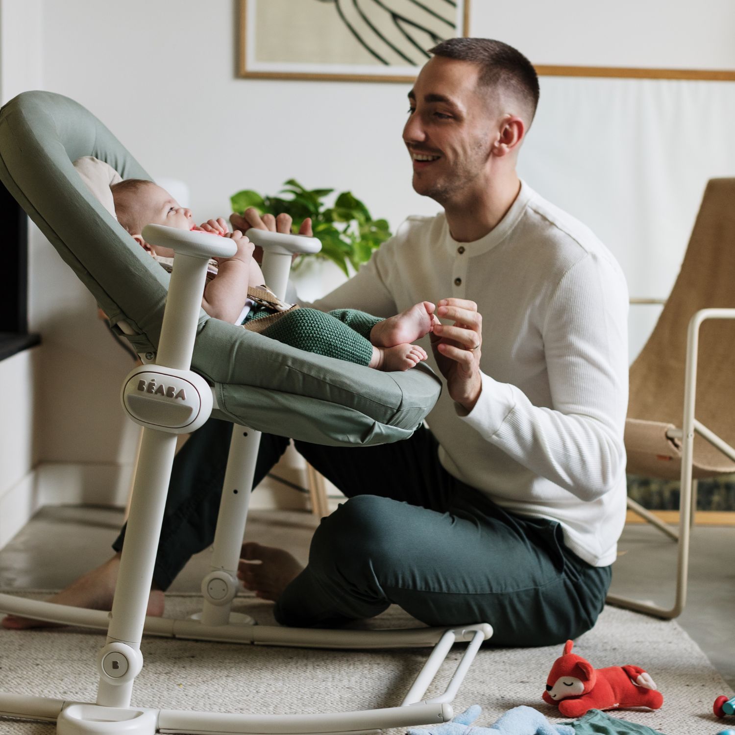 Transat Up & Down Plus lichen (Béaba) - Image 3