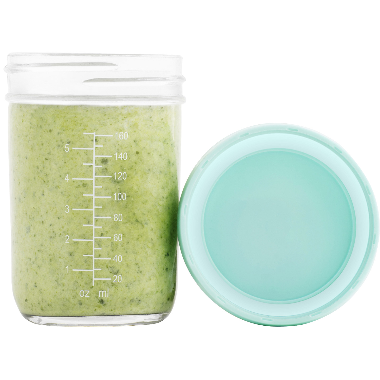 Lot de 4 pots de conservation en verre Babybols (160 ml) (Babymoov) - Image 4