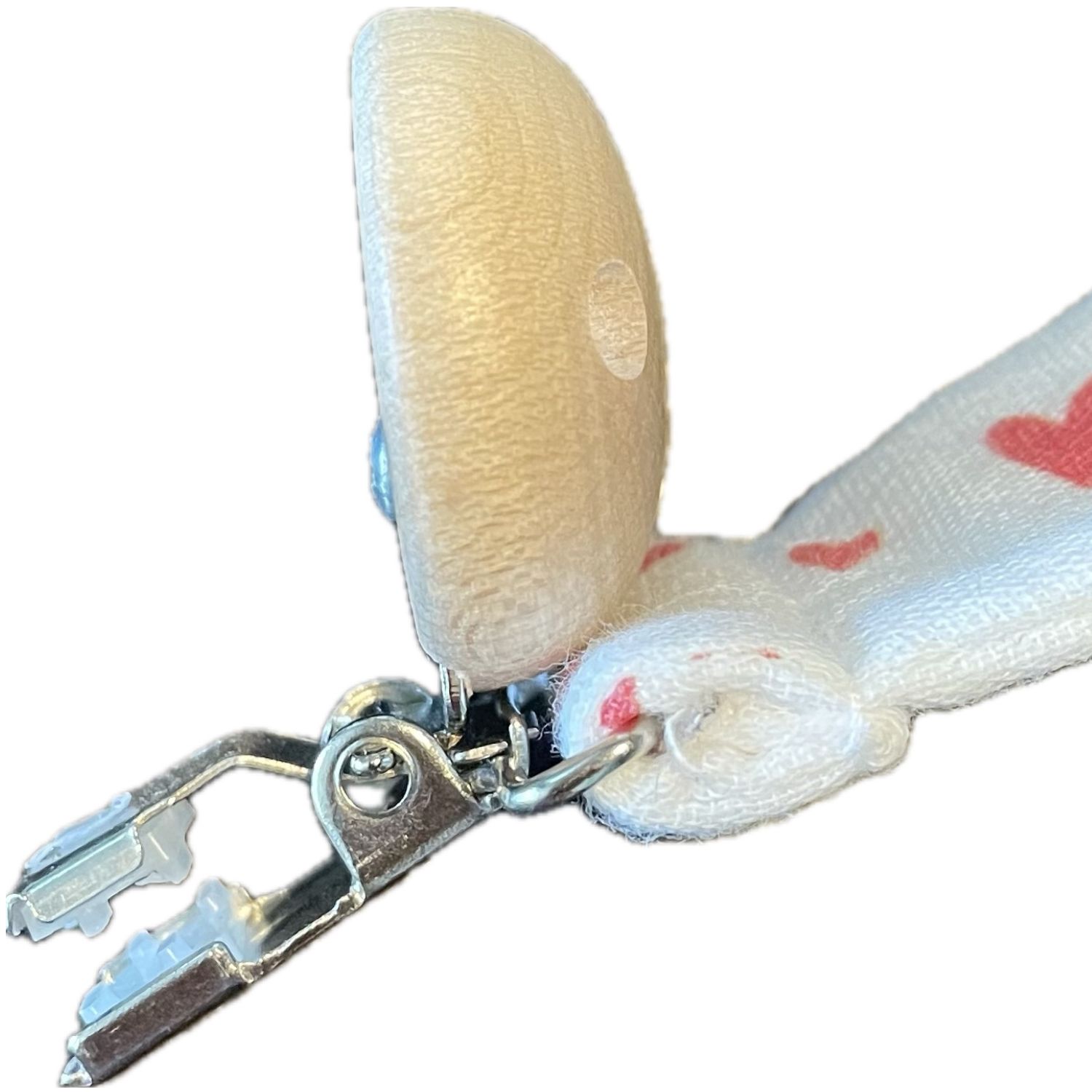 Attache-sucette universel tissu My Love (Le biberon français) - Image 4