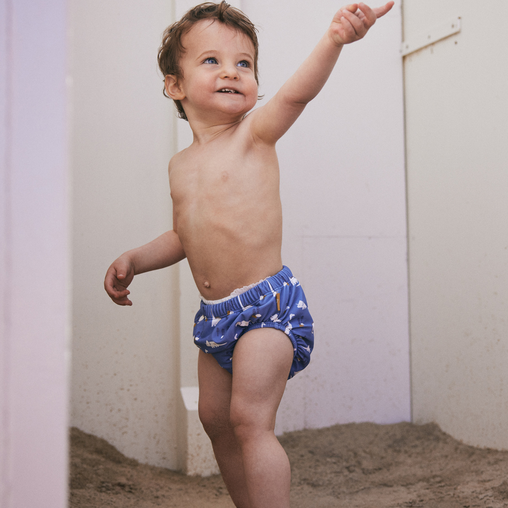 Maillot de bain couche anti-UV Dino (6-12 mois) (Fresk) - Image 2
