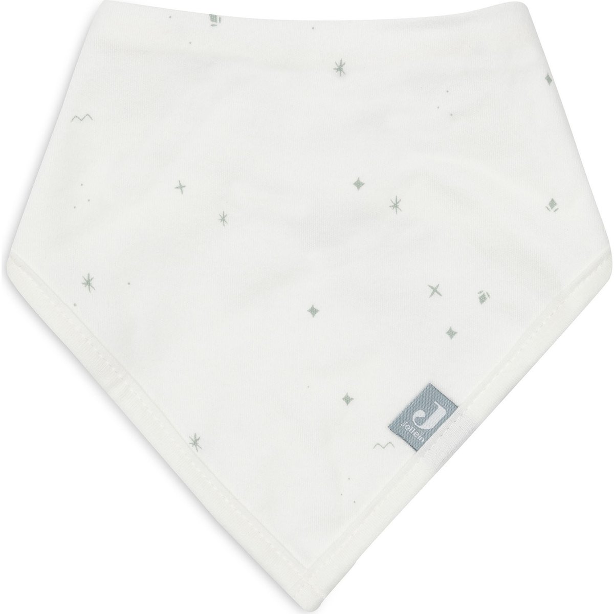 Lot de 2 bavoirs bandana Twinkling Sea Green (Jollein) - Image 4