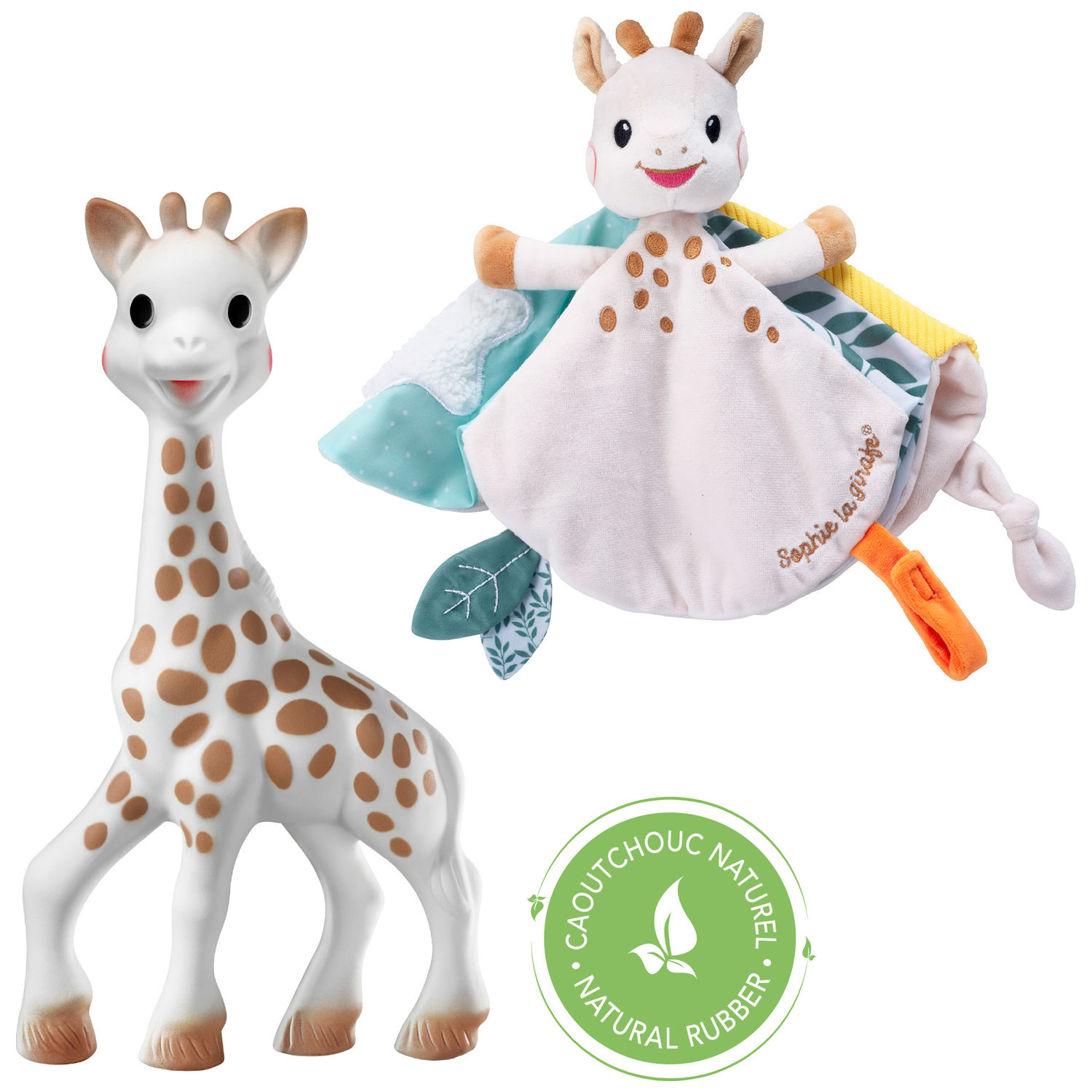 Vulli - Coffret Sophie la girafe et son doudou - Blanc