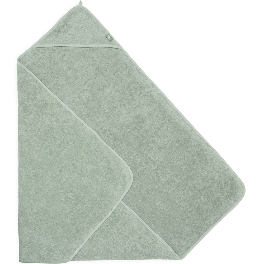 Cape de bain Ash Green (100 x 100 cm) (Jollein) - Image 3