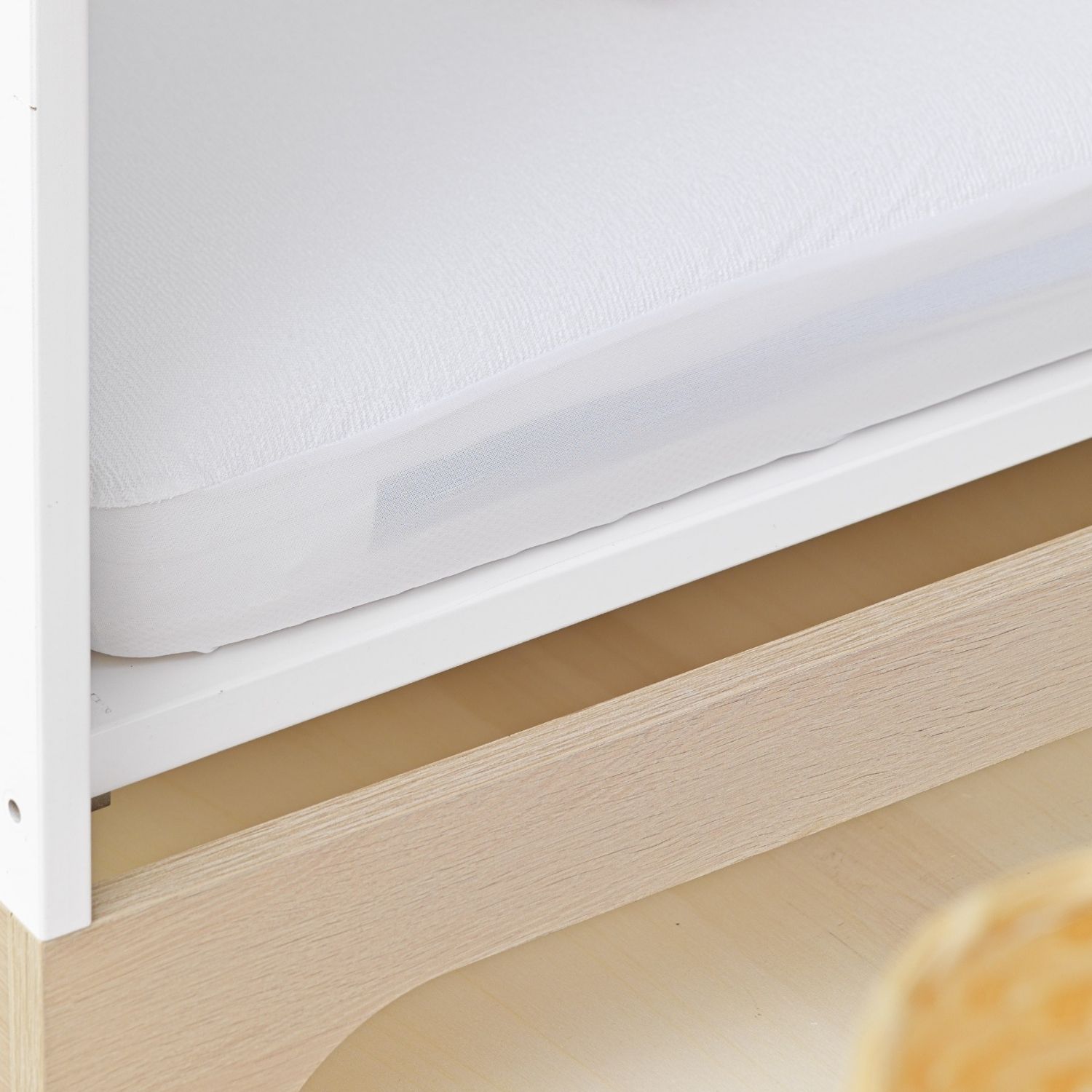 Alèse lit bébé en coton bio (70 x 140 cm) (Kadolis) - Image 2