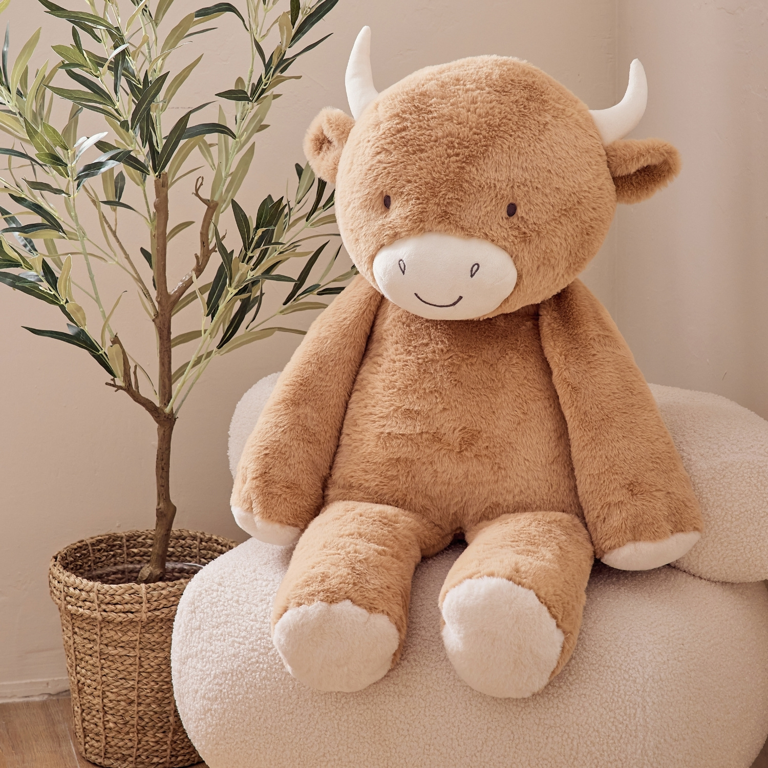 Peluche géante Fluffy (80 cm)