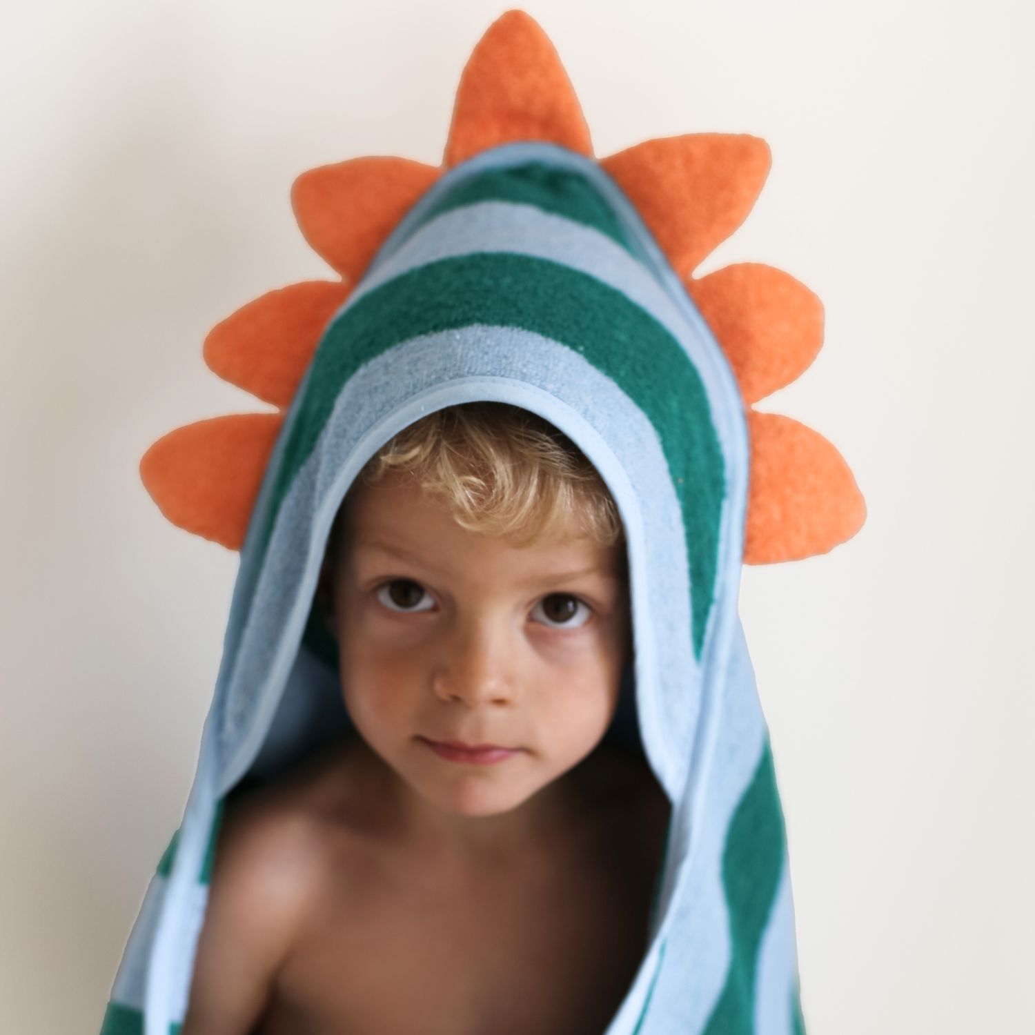 Cape de bain Dino Lagon (75 x 75 cm) (Quut) - Image 2