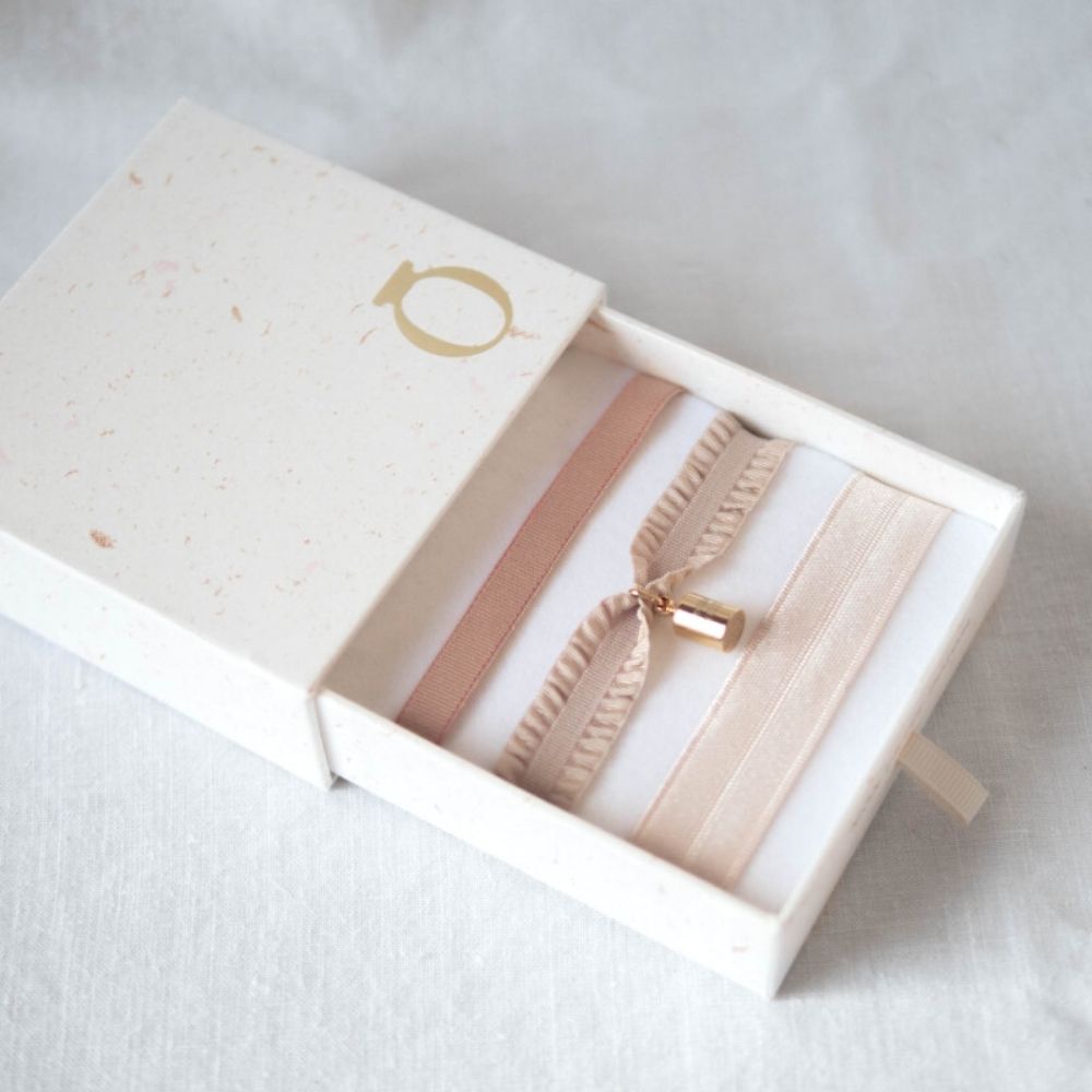 Mon Petit Poids - Coffret bracelets Mon Petit Poids Nude (personnalisable)