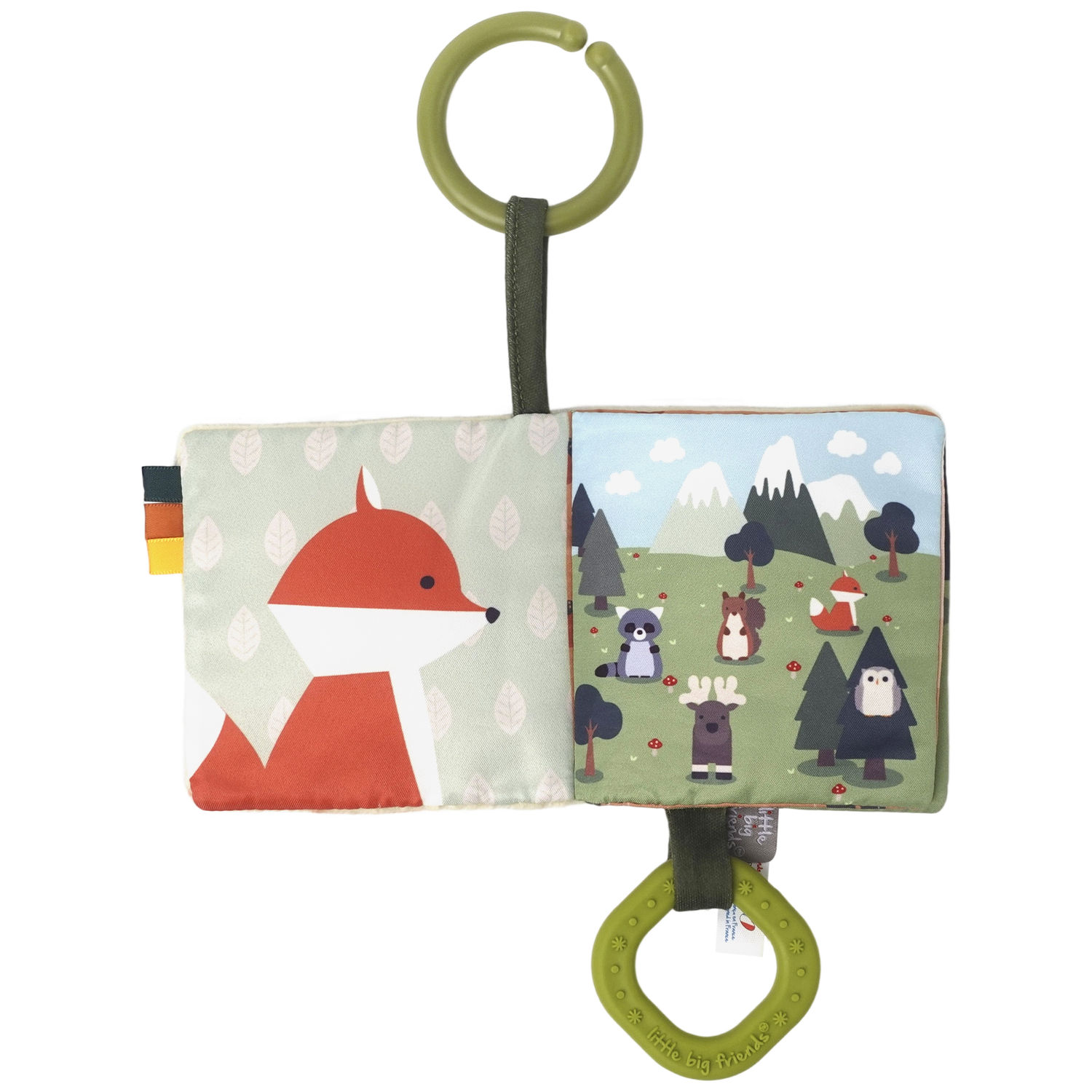 Livre en tissu bébé Forêt (Little Big Friends) - Image 6